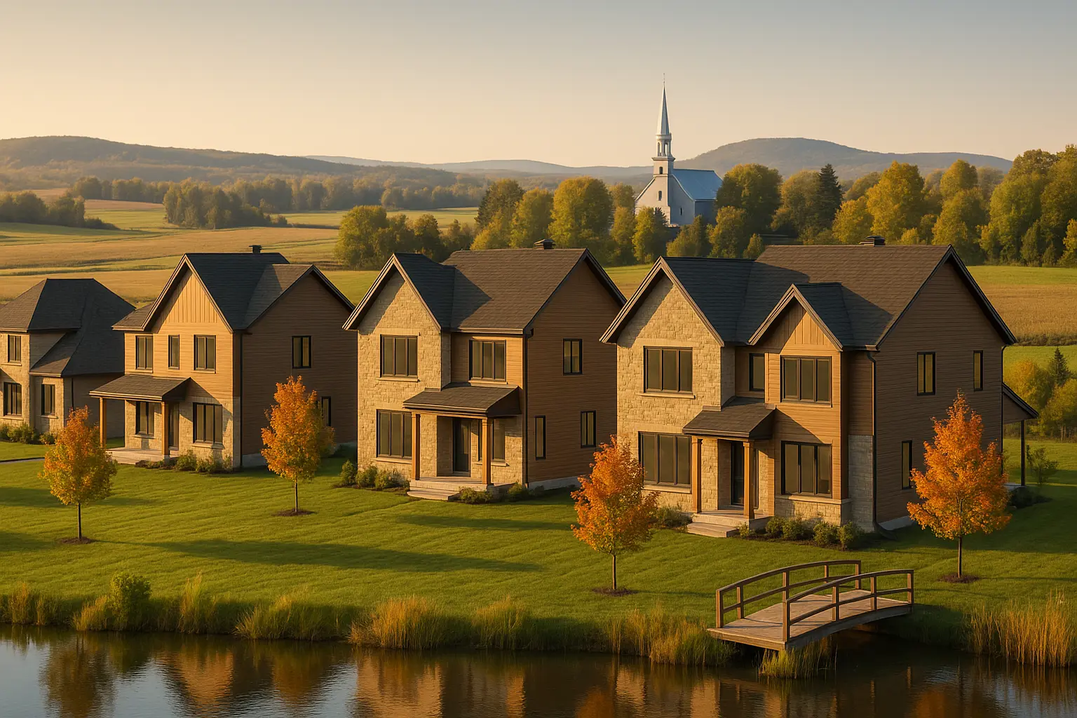 Maisons neuves à Saint-Félix-de-Valois