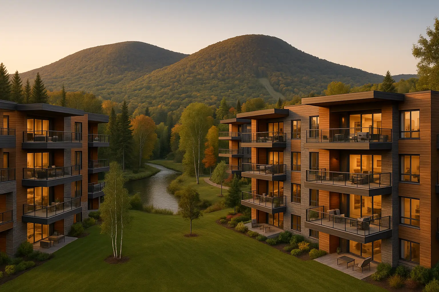 Condos neufs à Sainte-Adèle