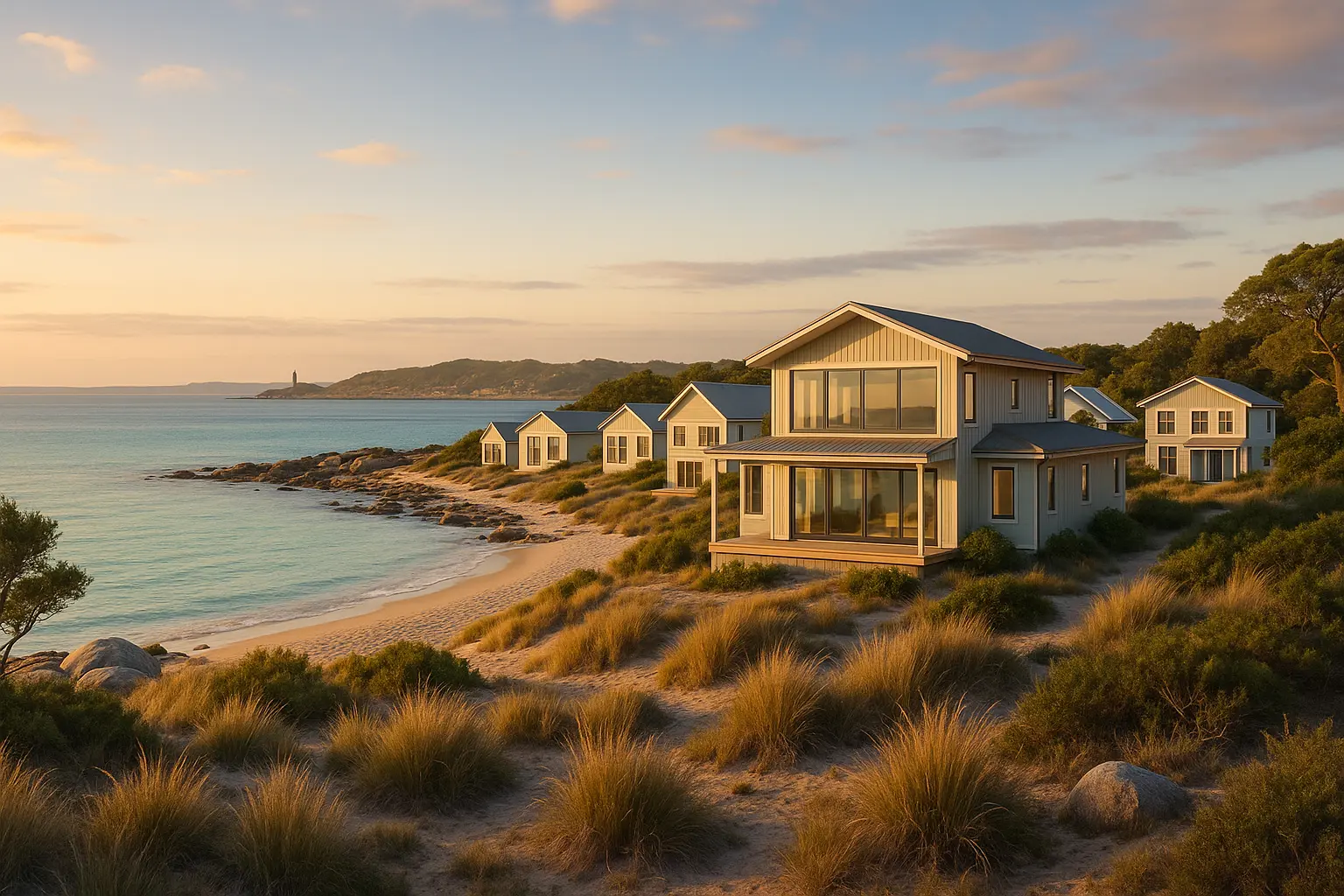 Maisons neuves à Blue Sea