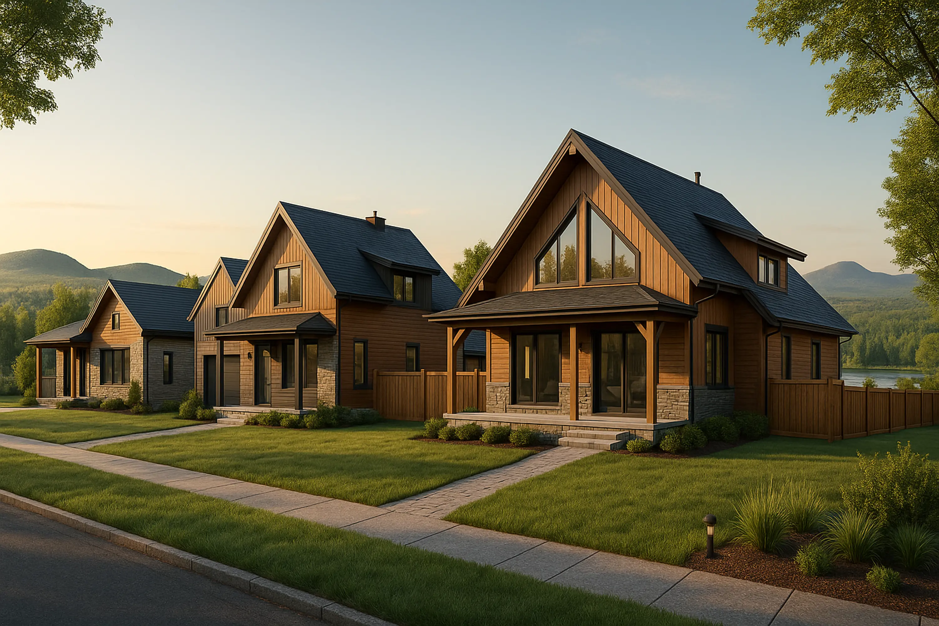 Maisons neuves à Barraute