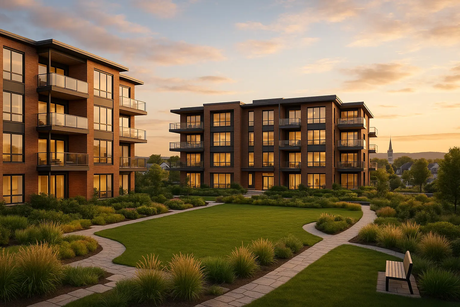 Condos neufs à louer à Bowman