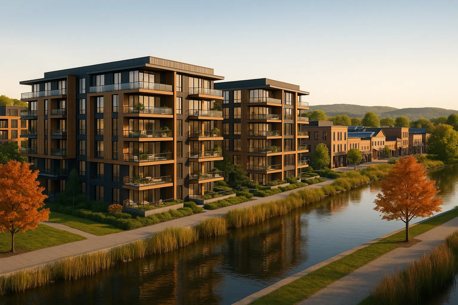 Condos neufs à louer Charette