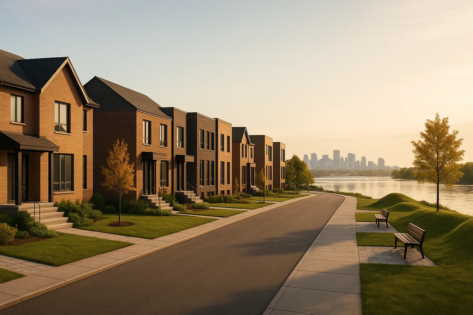 Maisons neuves à Montréal-Est
