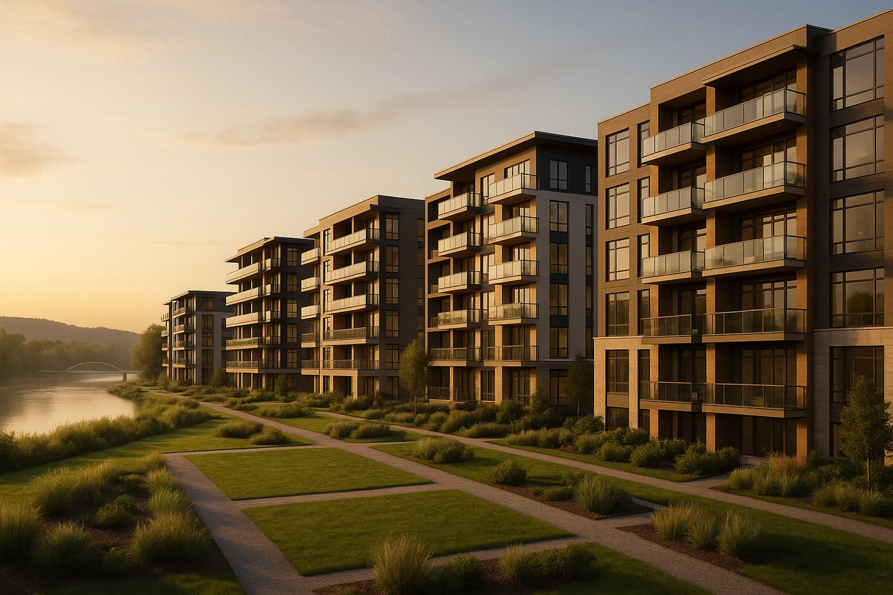 Condos neufs à louer à Carleton