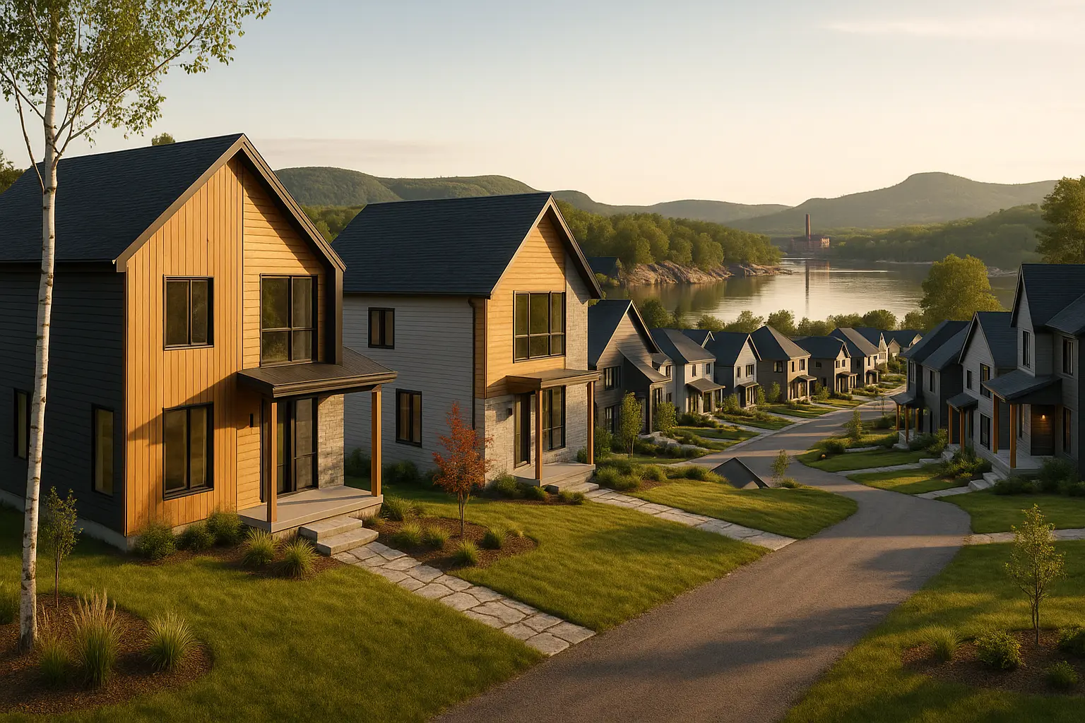 Maisons neuves à Grand-Mère