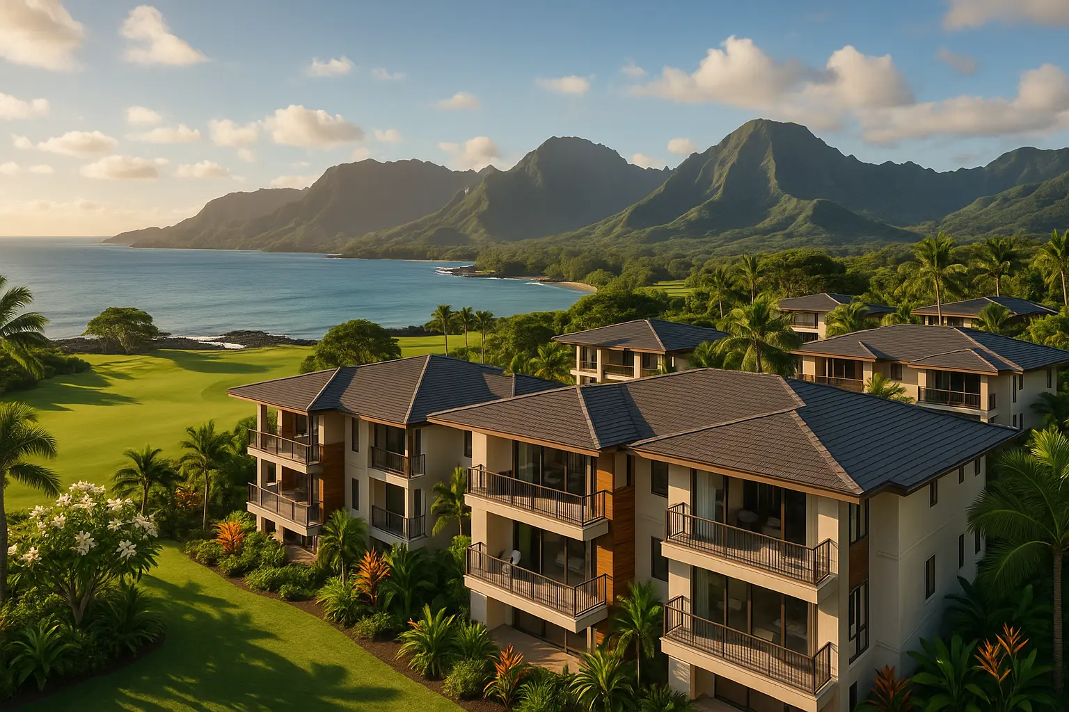 Condos neufs à Princeville