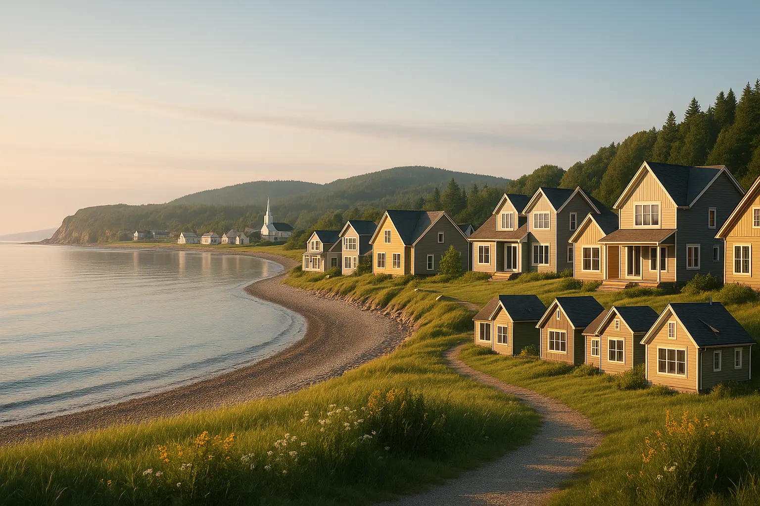 Maisons neuves à Barachois
