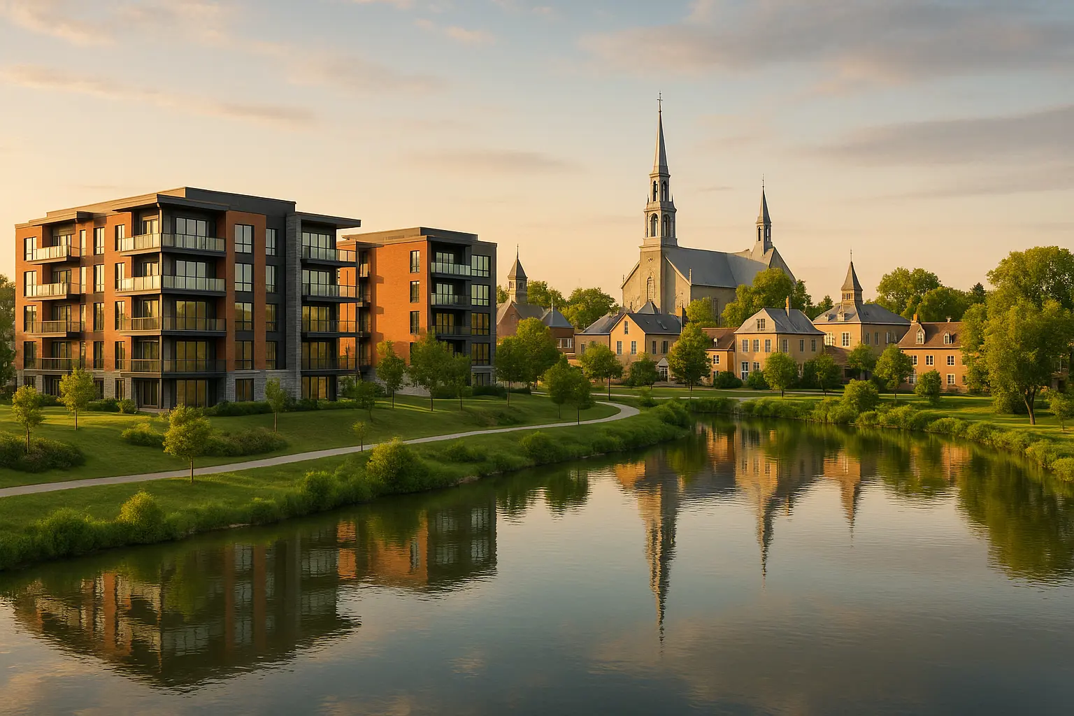 New Condos for Rent in L’Assomption in Lanaudière