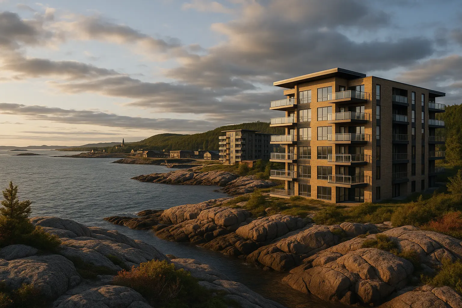 Condos neufs à louer Côte-Nord