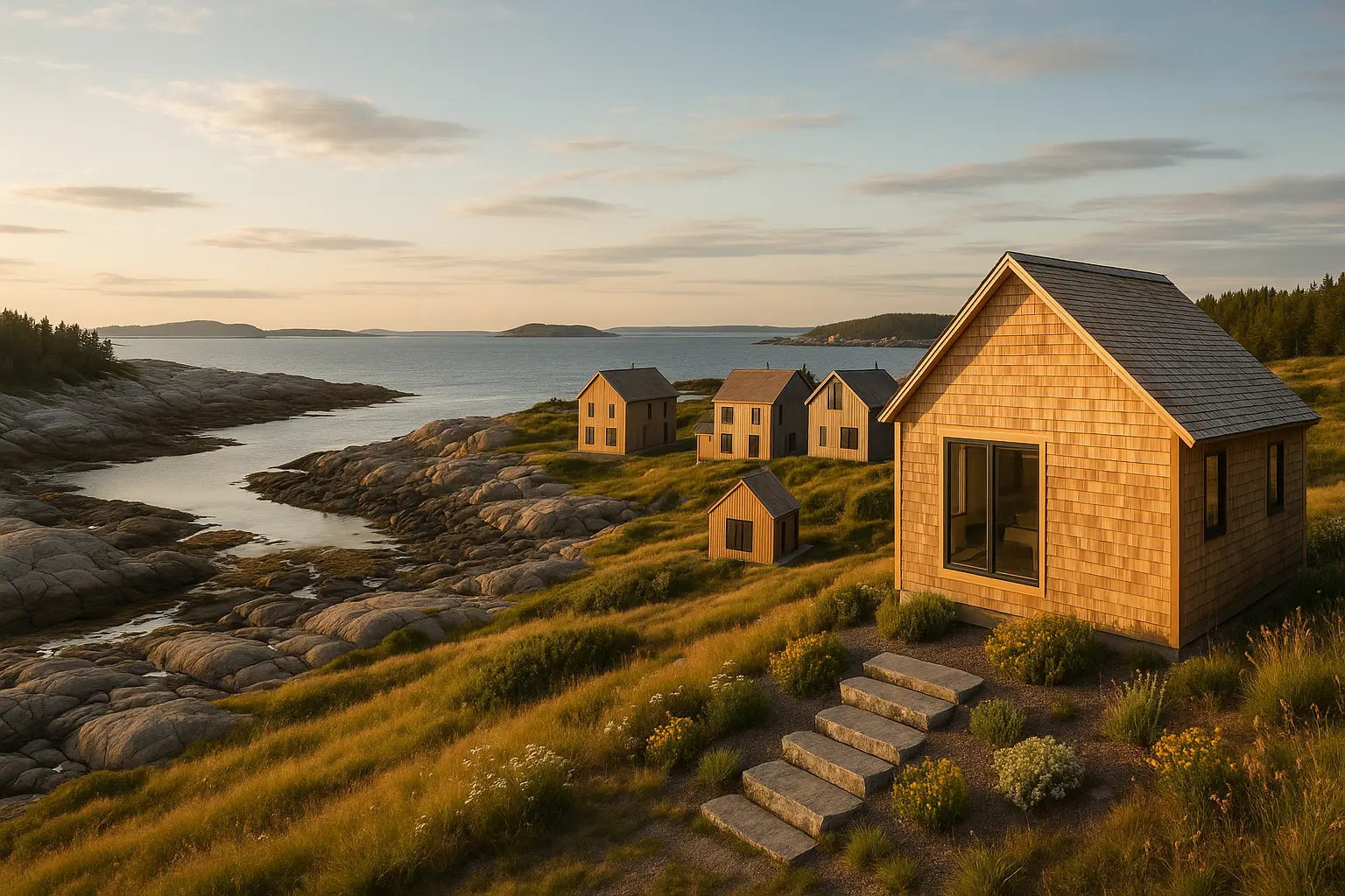 Maisons neuves à Chevery
