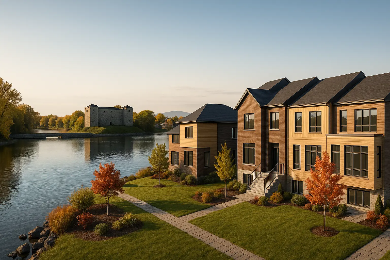 Maisons neuves à Chambly