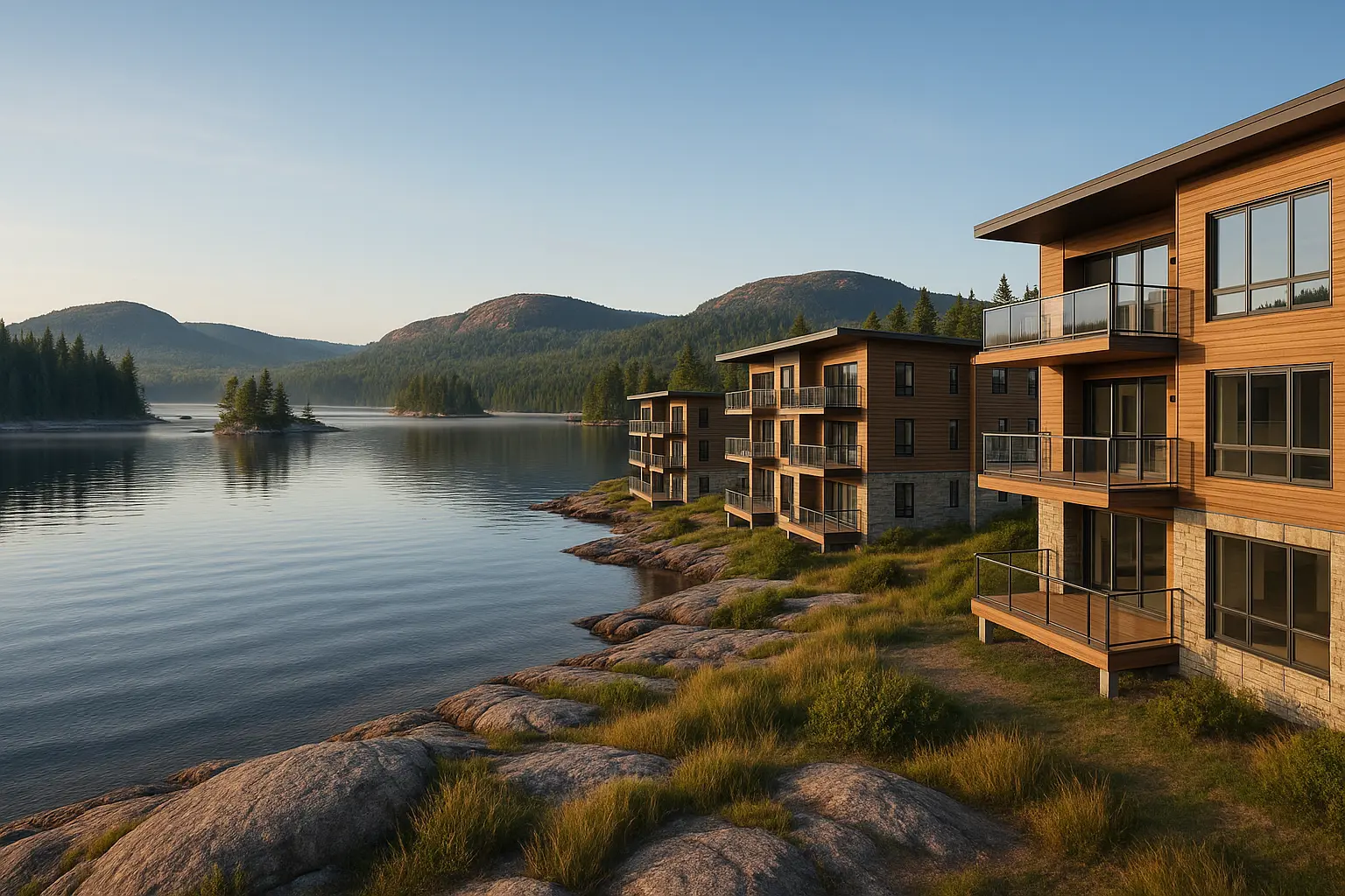 Condos neufs à vendre à Lac-Édouard