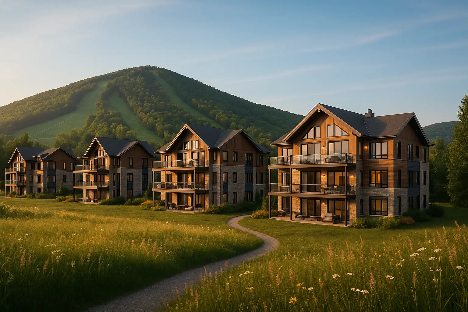 Condos neufs à Bromont