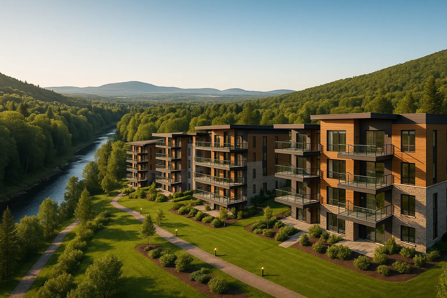 Condos neufs à Sainte-Brigitte-de-Laval