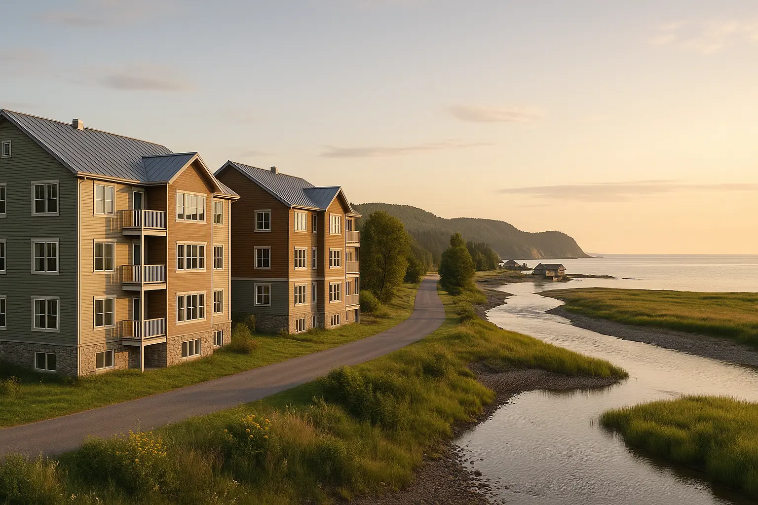 Multiplex Homes in Cascapédia-Saint-Jules