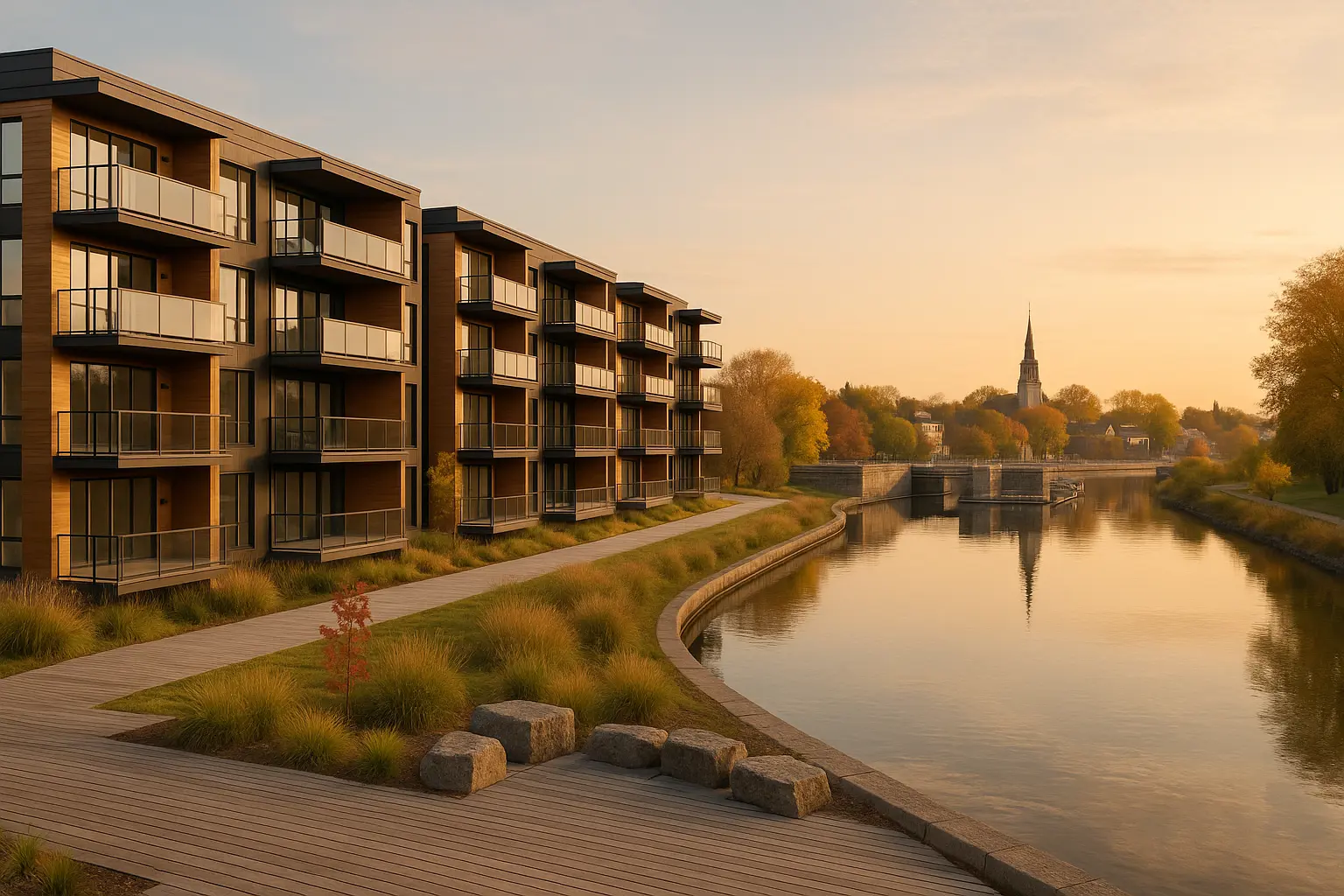 Condos neufs à louer Sainte-Anne-de-Bellevue