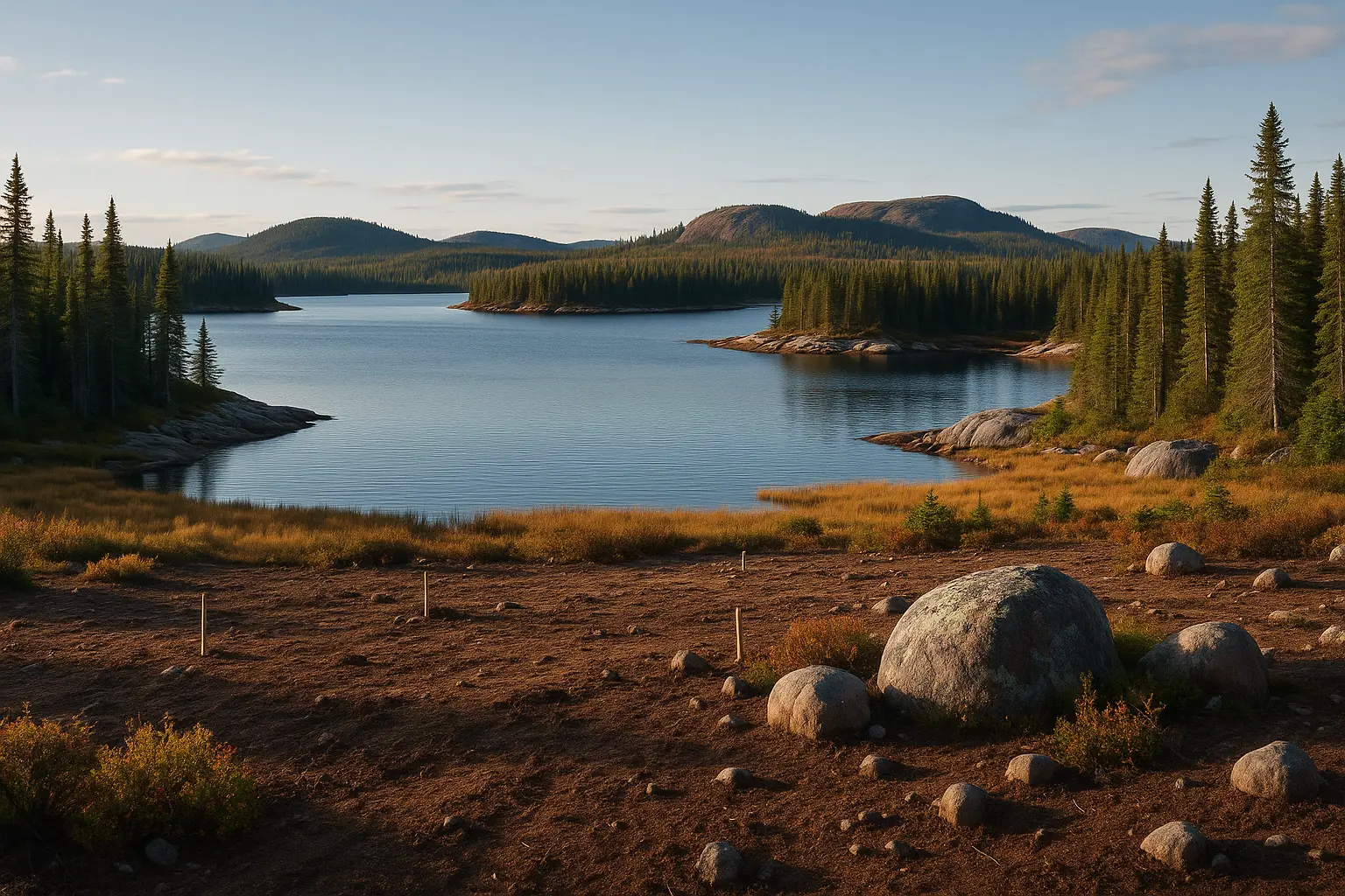 Terrains à vendre à Chibougamau