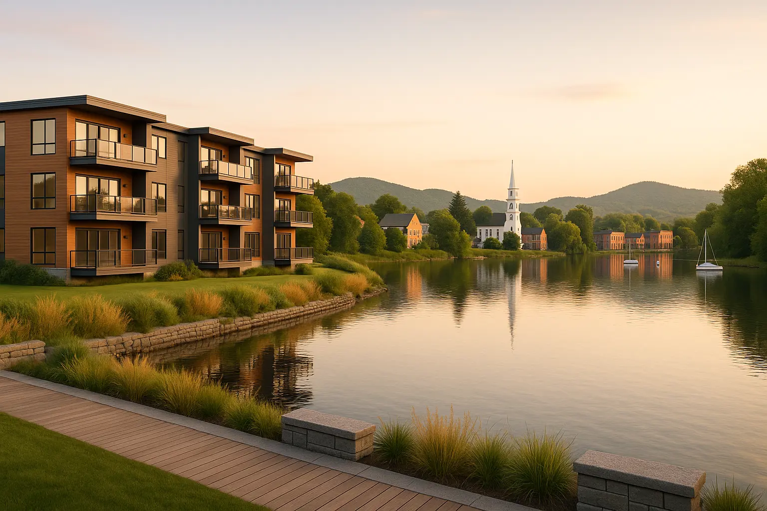 Condos neufs à Champlain