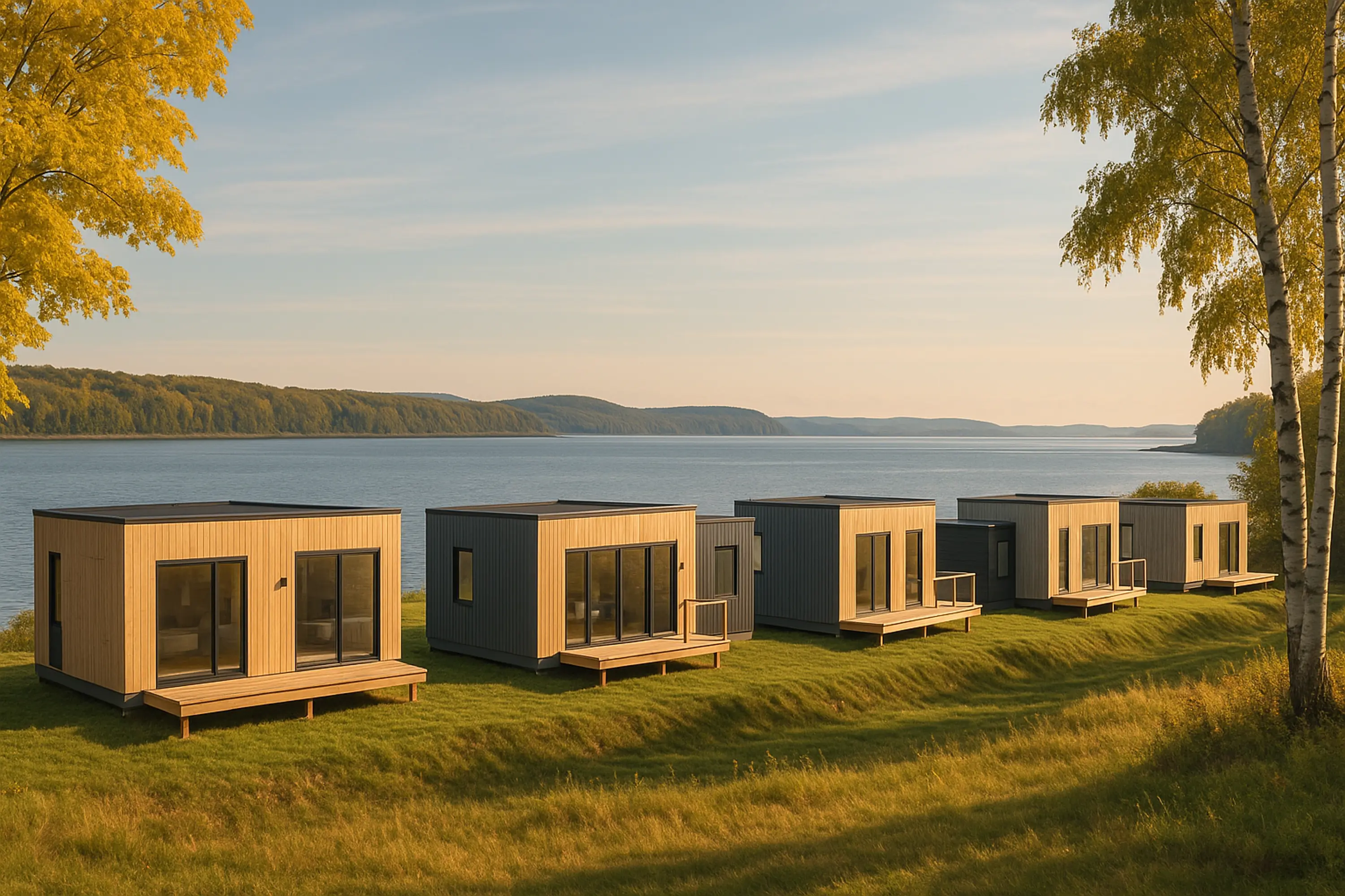 Prefab Homes in Berthier-sur-Mer