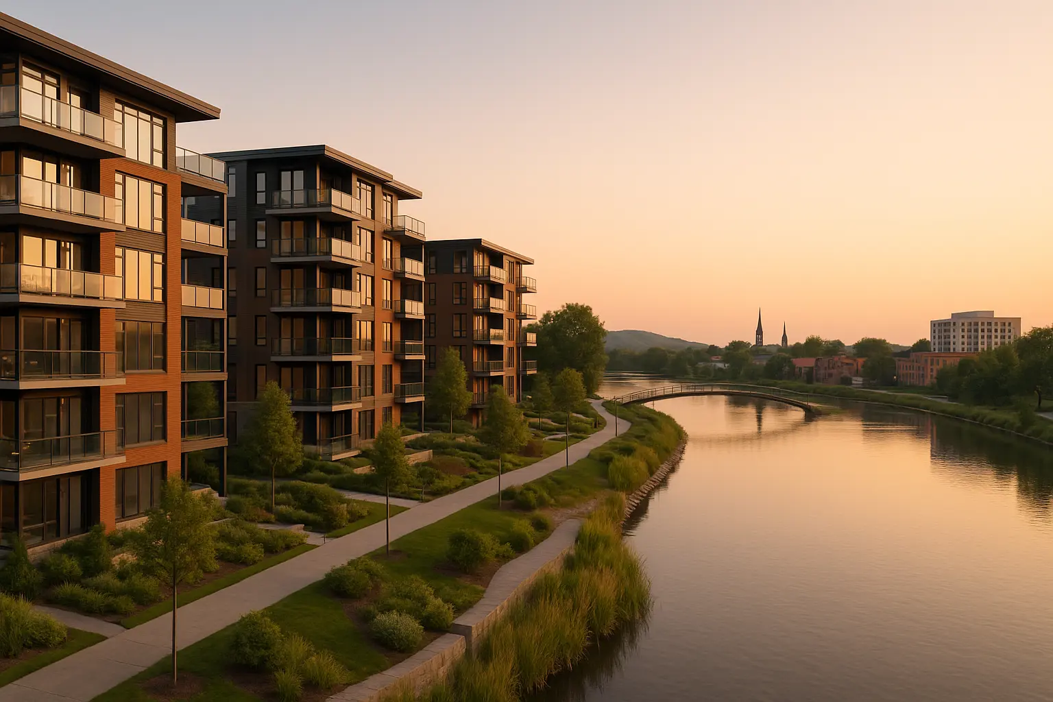 Condos neufs à louer à New Richmond