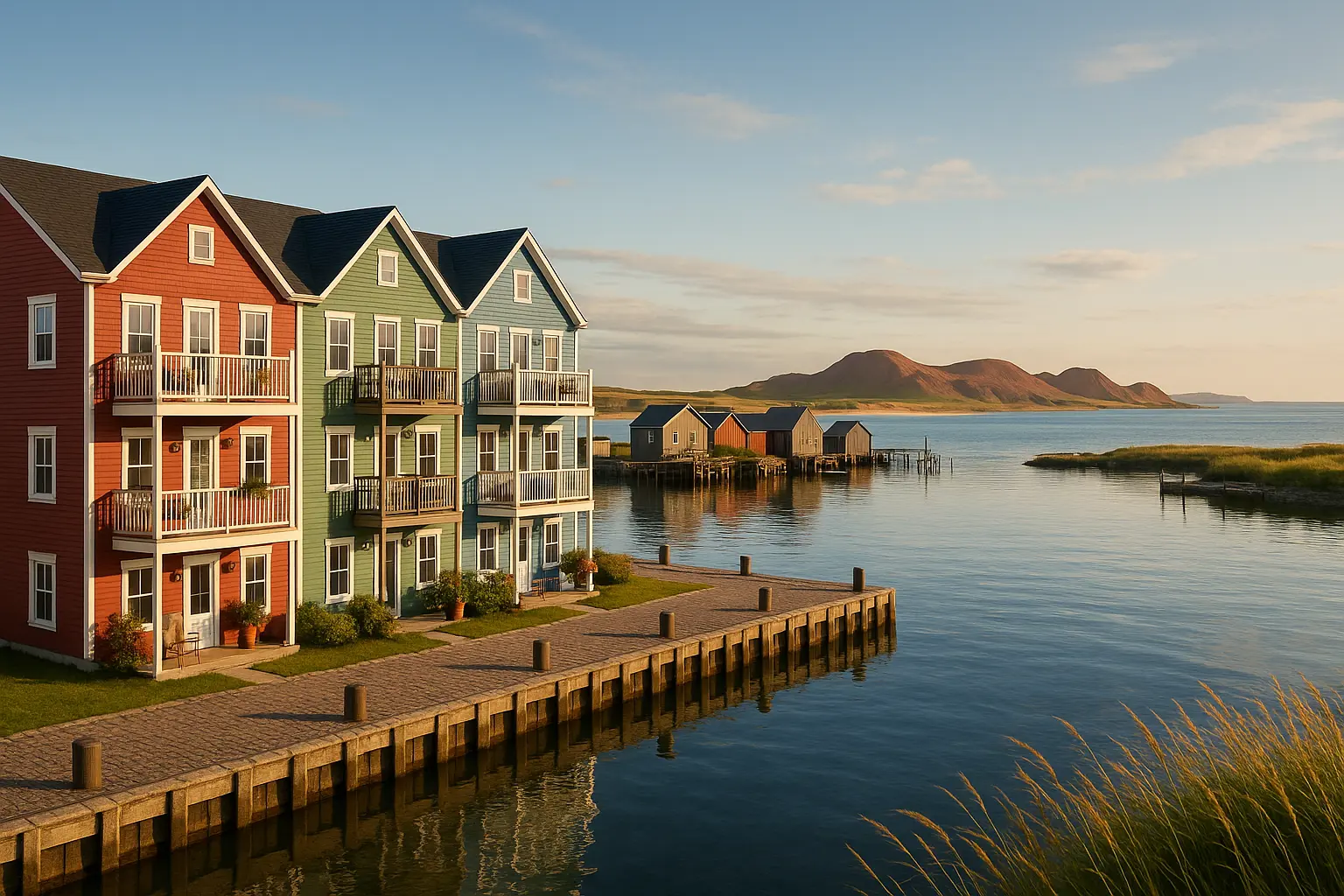 Multiplexes in Cap-aux-Meules