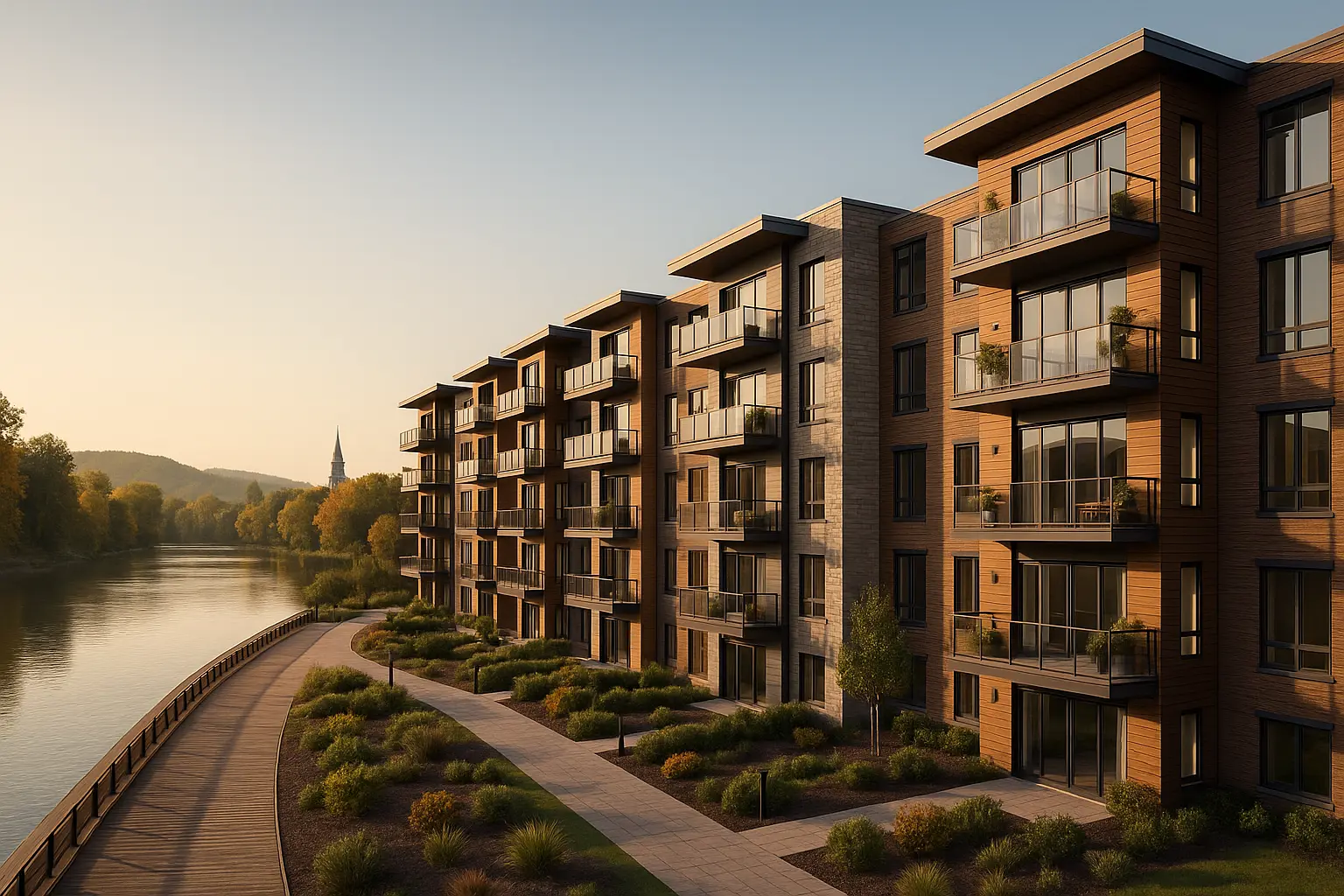 Condos neufs à louer à Wolinak