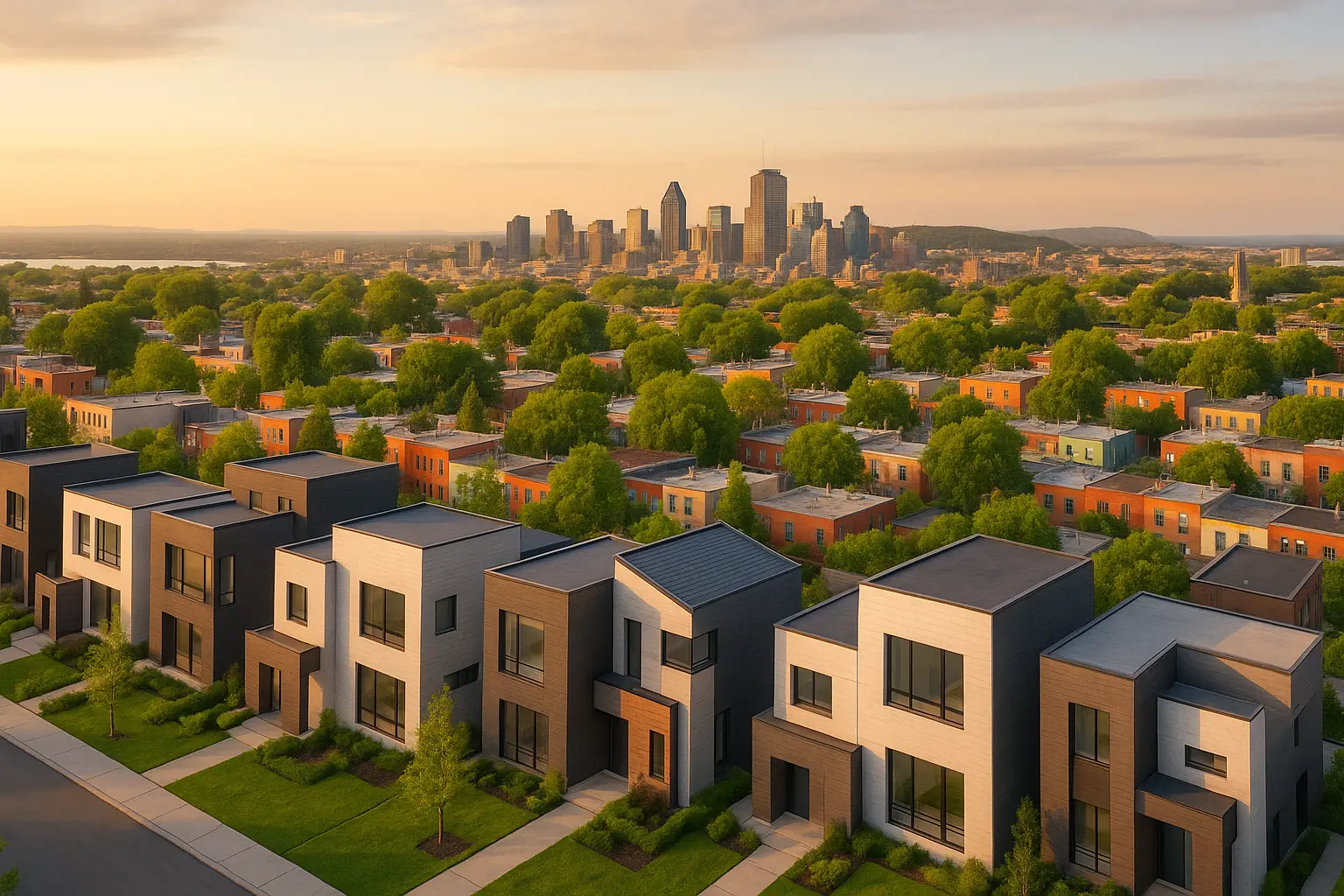 Maisons neuves à vendre à Montréal