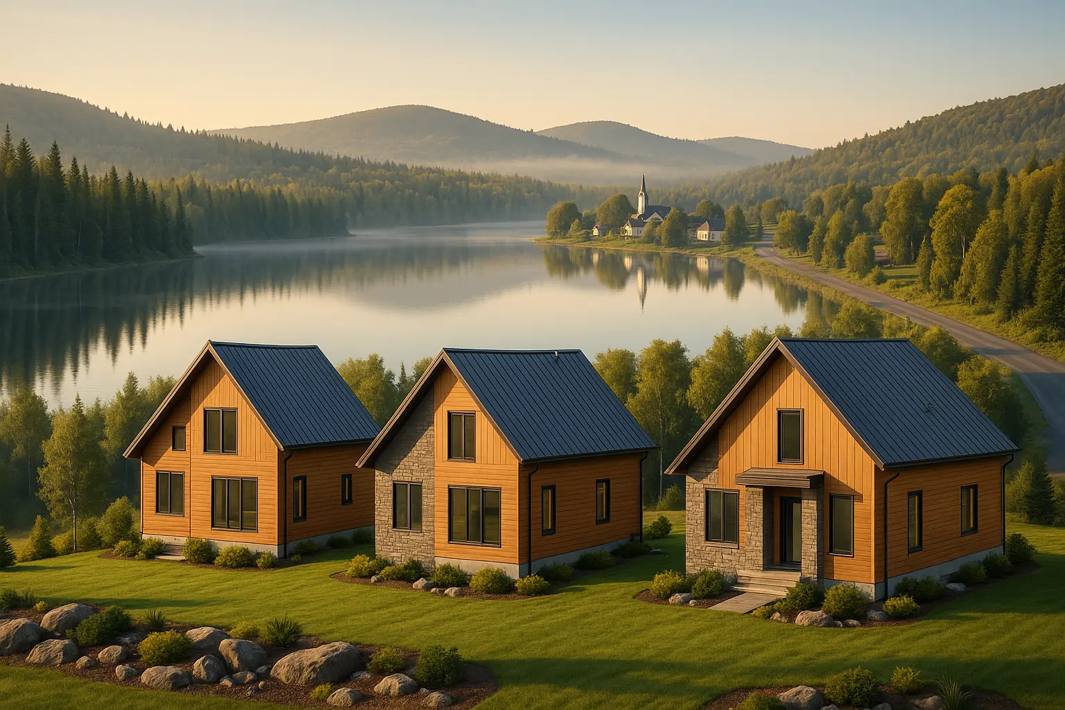 Maisons neuves à Aumond