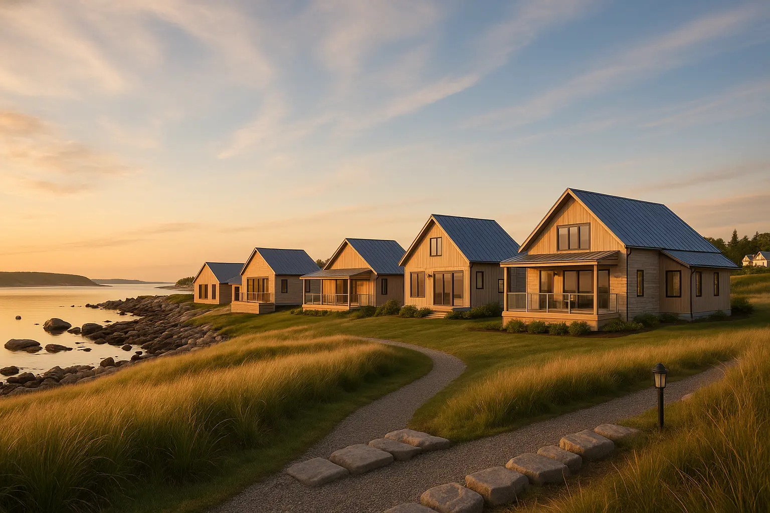 Maisons neuves à Brador