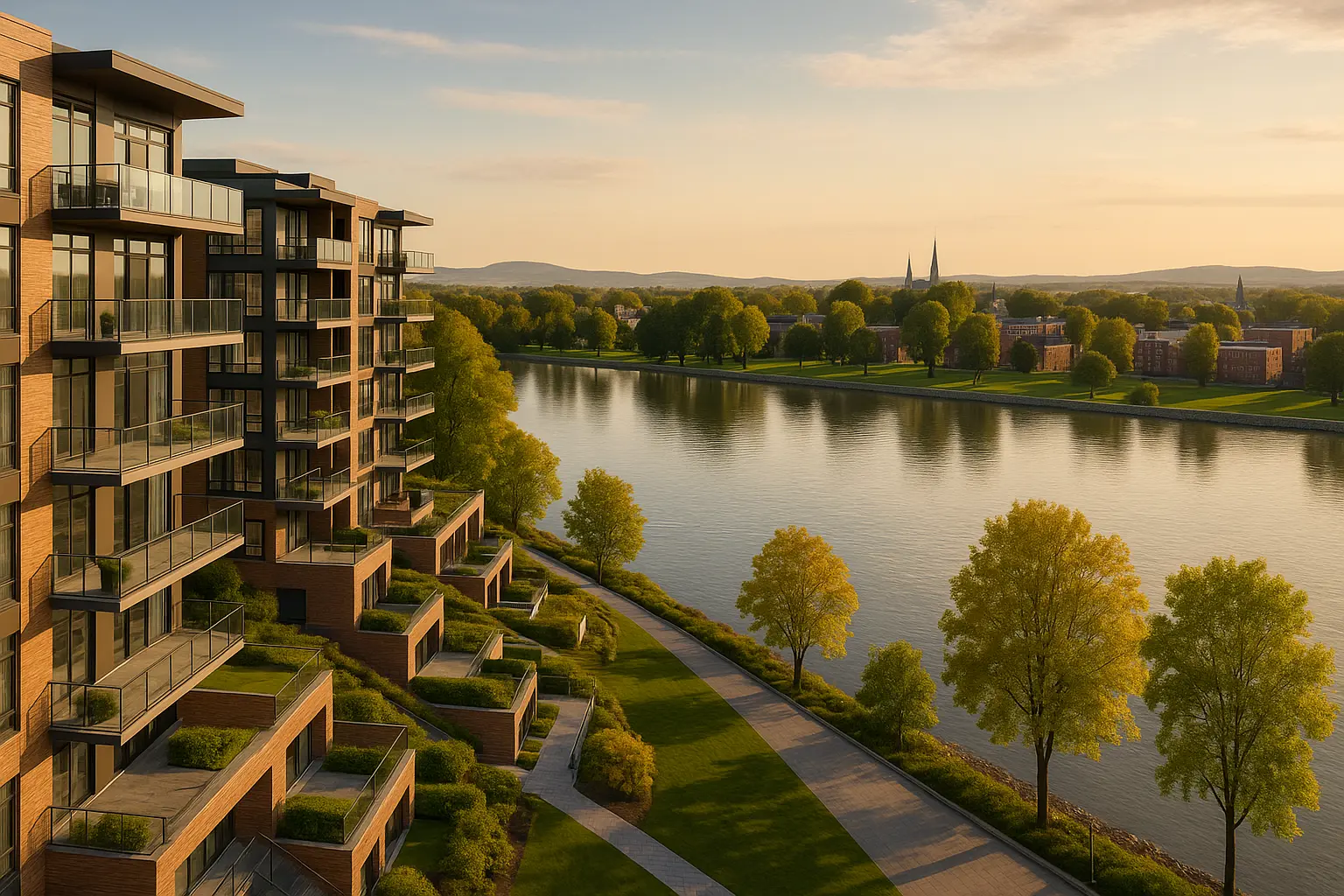 Condos neufs à Nicolet