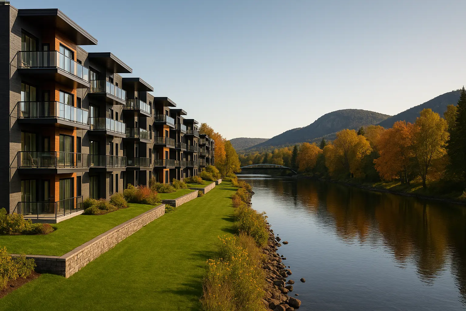 Condos neufs à louer Sainte-Catherine