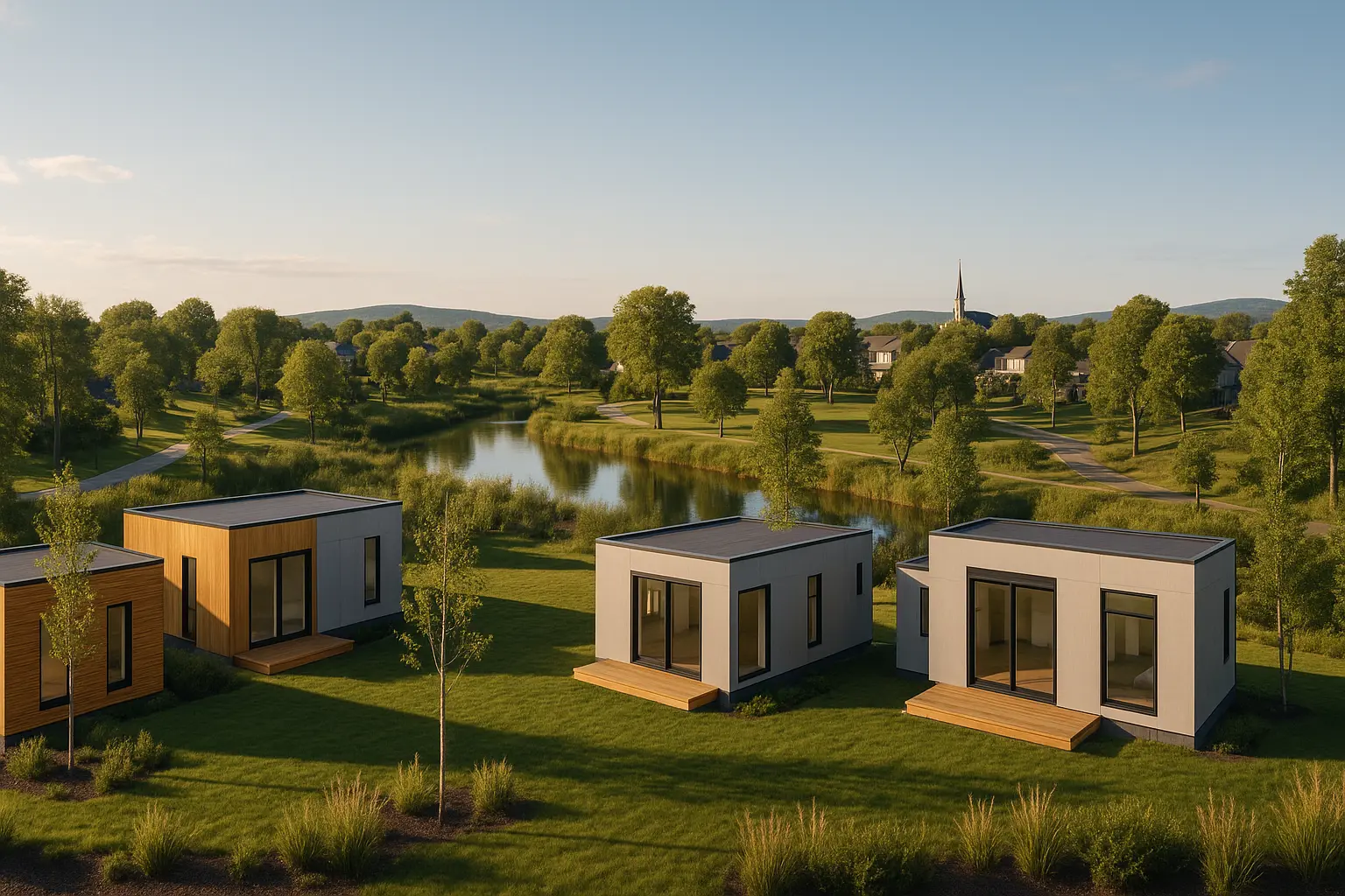 Maisons usinées à Notre-Dame-des-Prairies