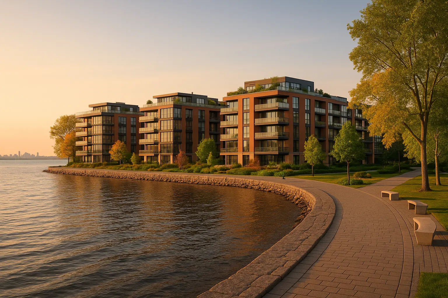 Condos neufs à louer à Pointe-Claire