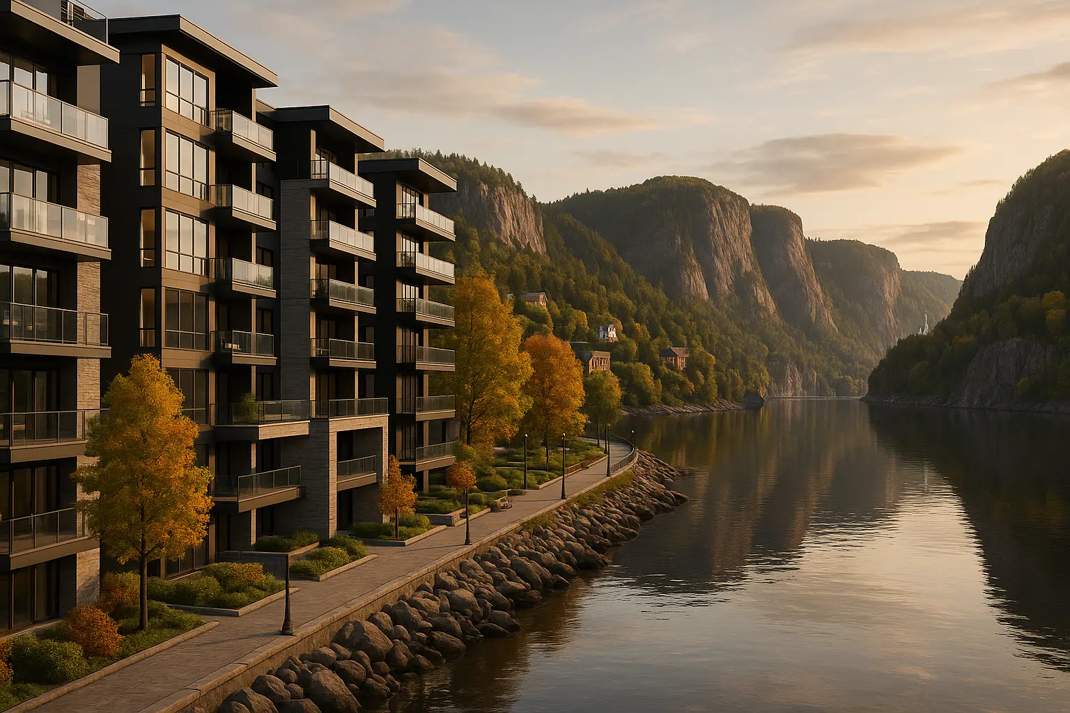 Condos neufs à vendre à Chicoutimi