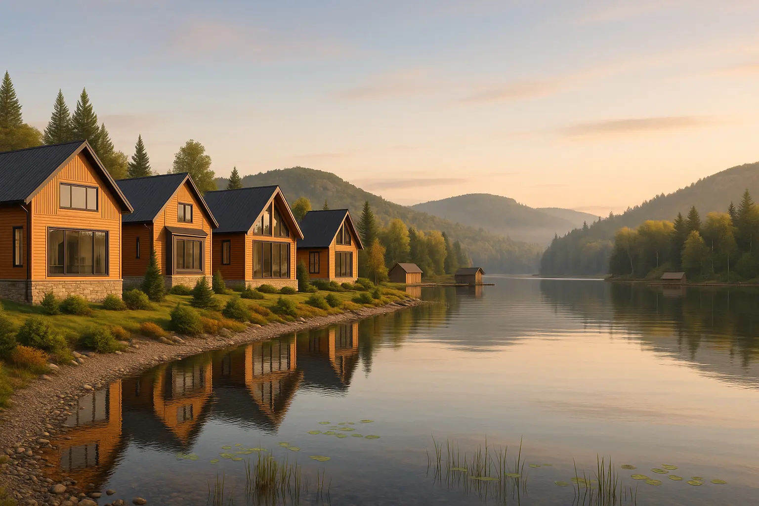 Maisons neuves à Lac-aux-Sables