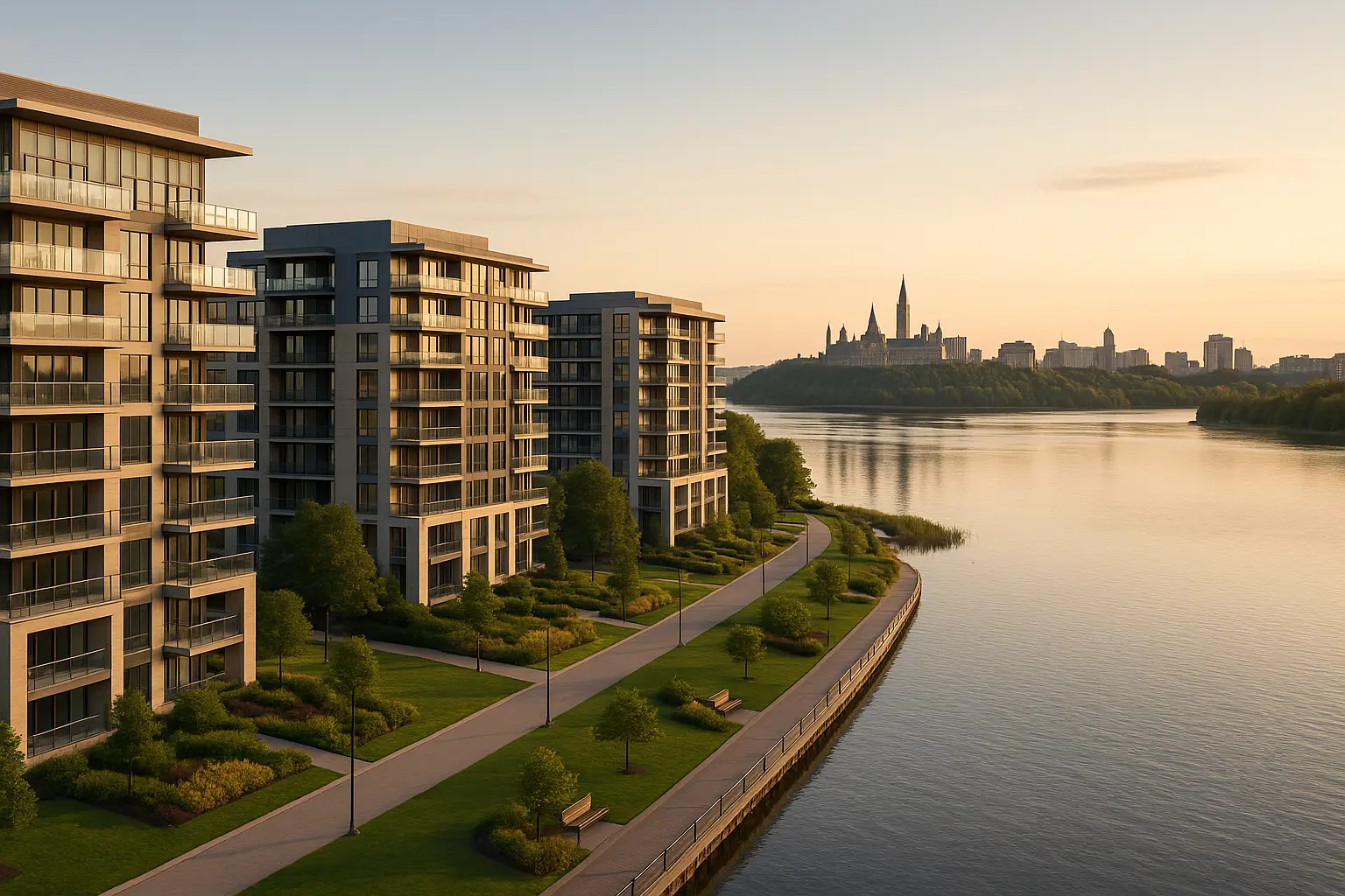 Condos neufs à vendre à Gatineau