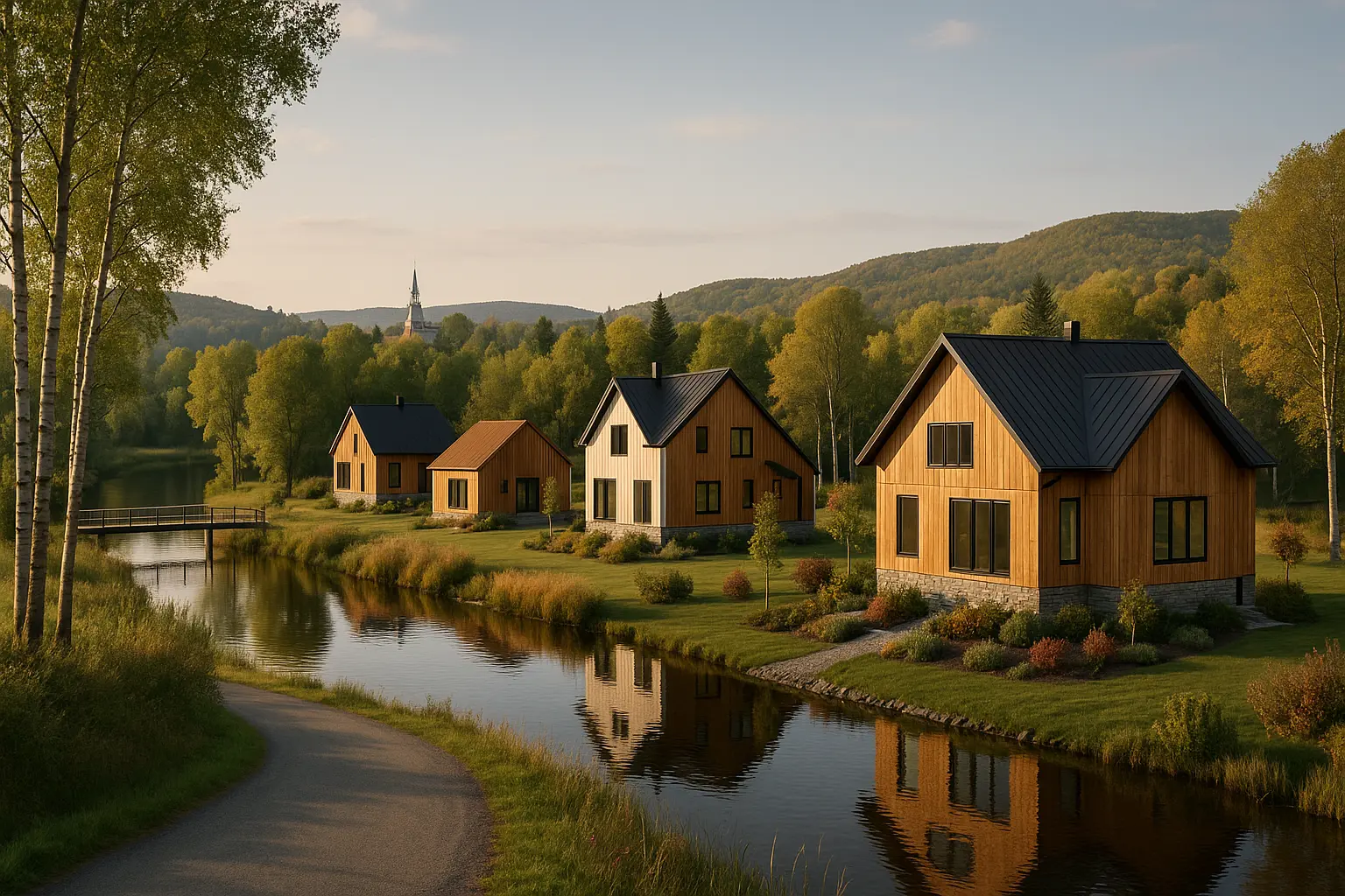 Maisons neuves à Notre-Dame-de-Montauban