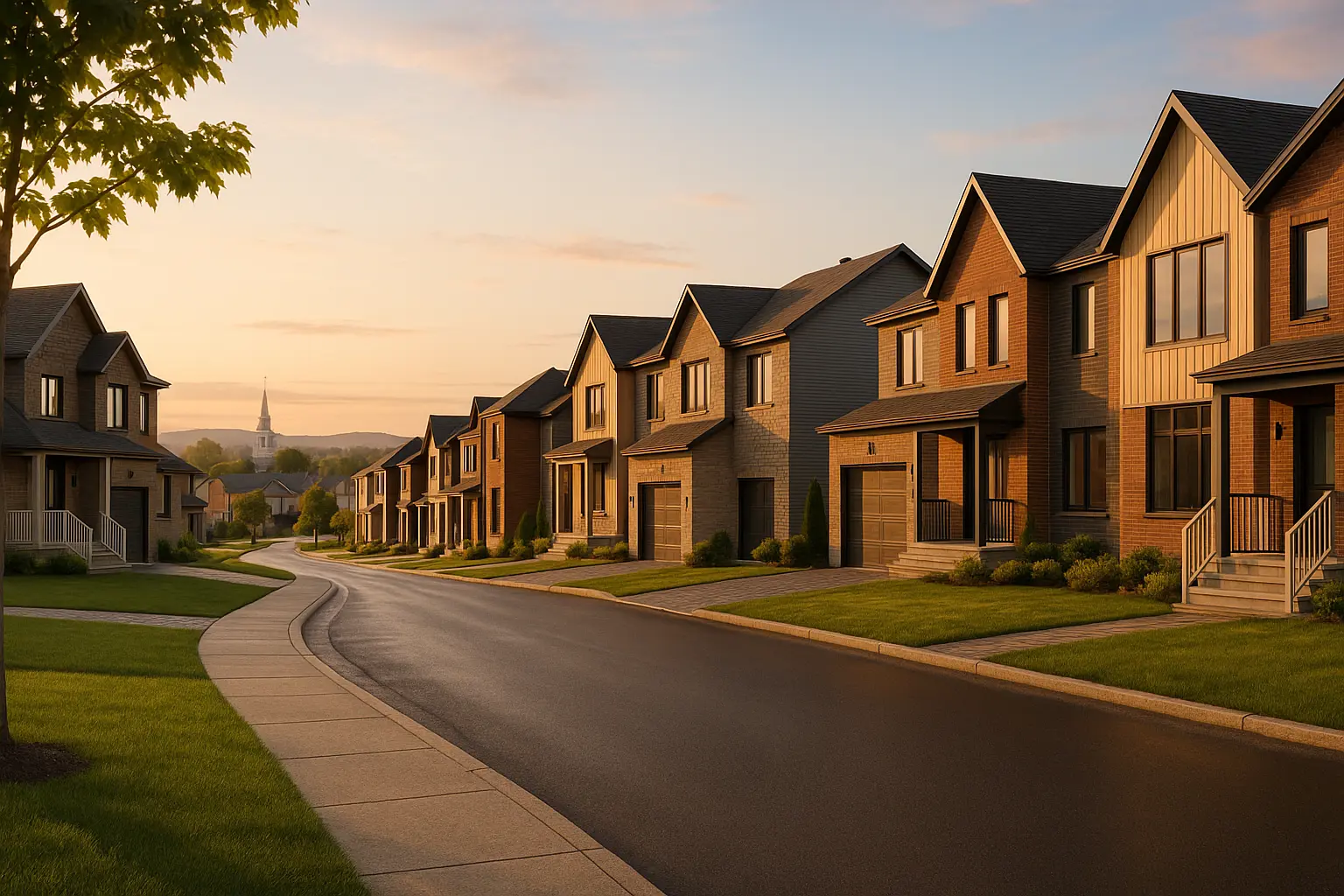 Maisons neuves à Charny