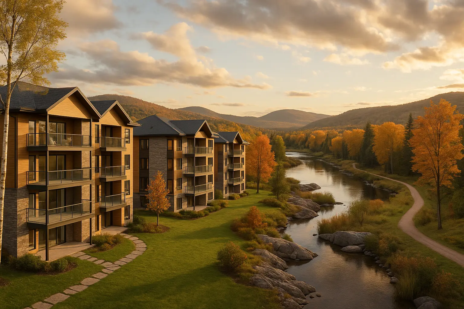 Condos neufs à Chertsey