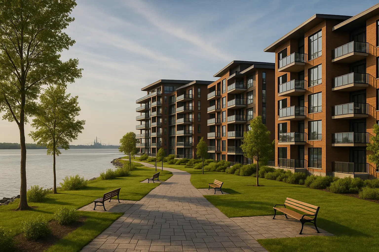 Condos neufs à louer Bécancour