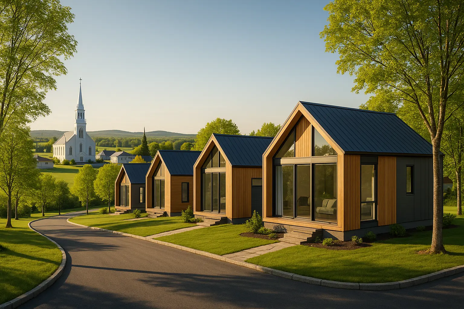 Maisons usinées à Notre-Dame-du-Mont-Carmel