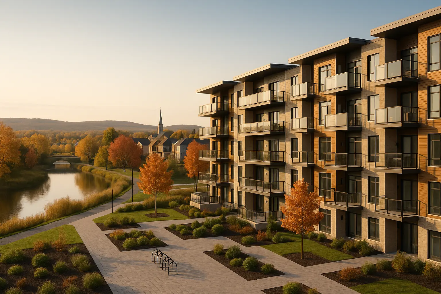 Condos neufs à louer Saint-Lin-Laurentides