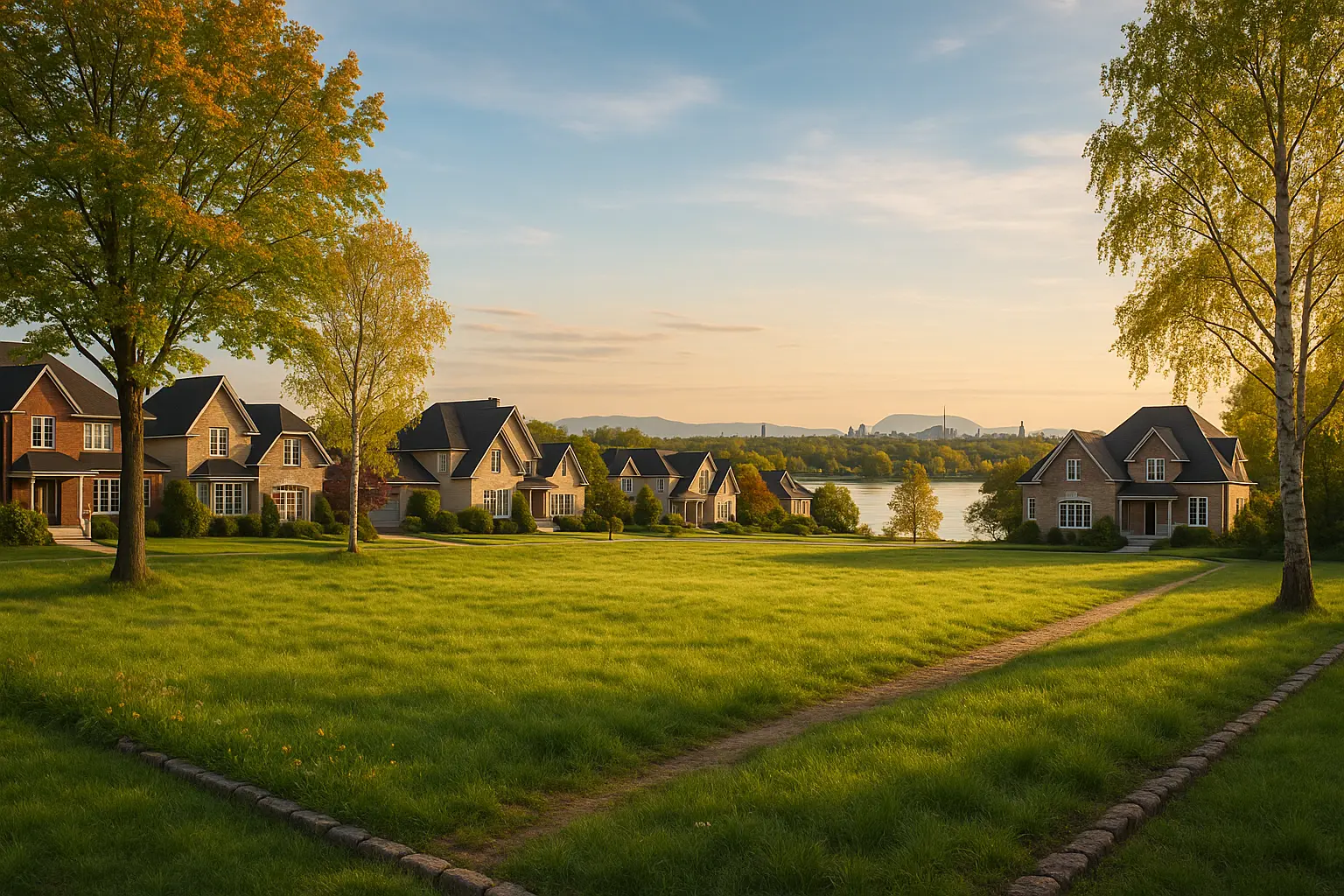Terrains à vendre à Boucherville