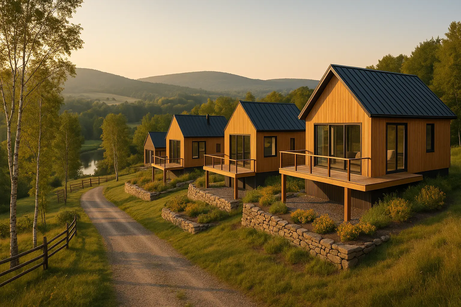 Maisons usinées à Boileau