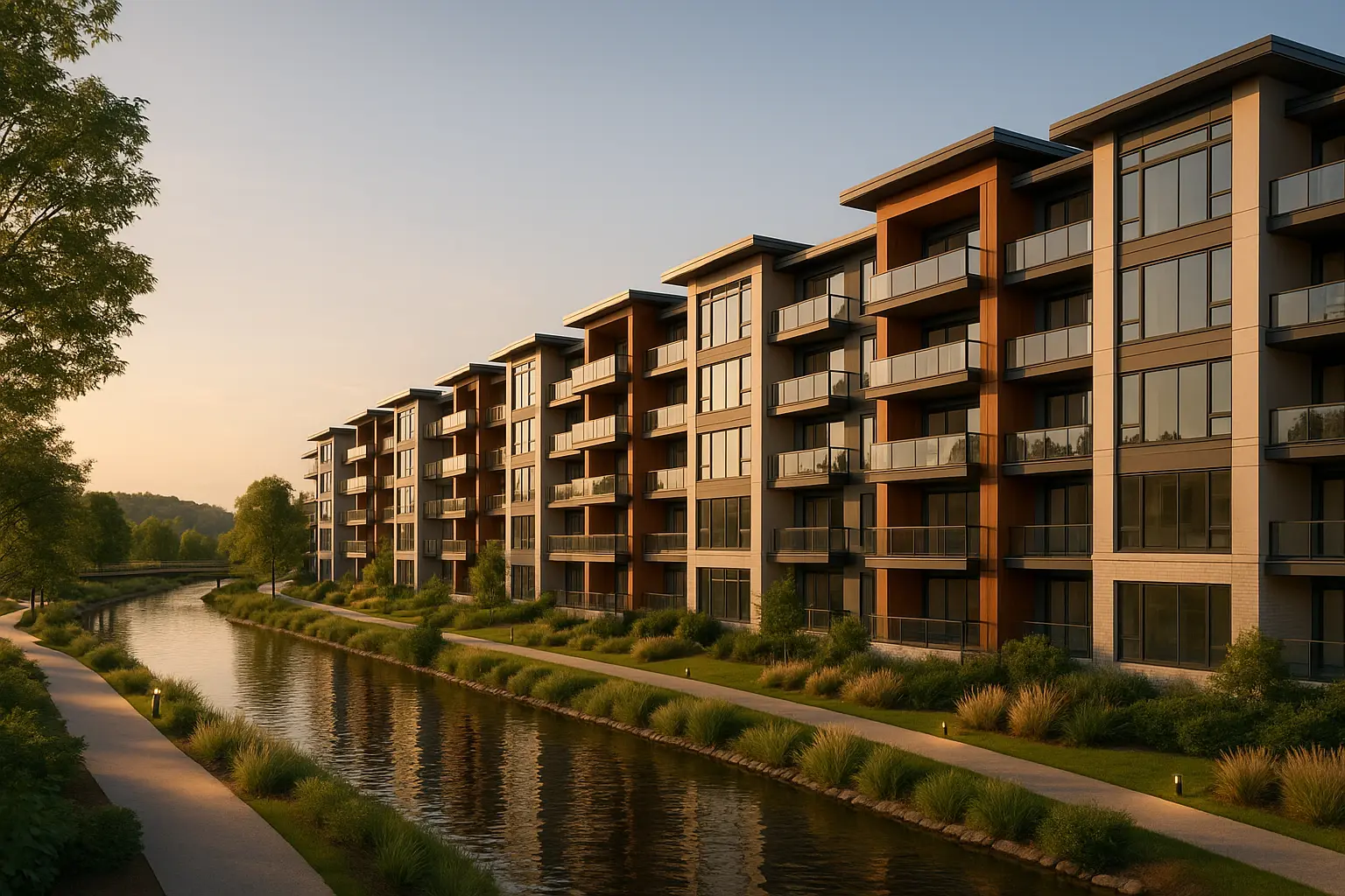 Condos neufs à louer à Aumond