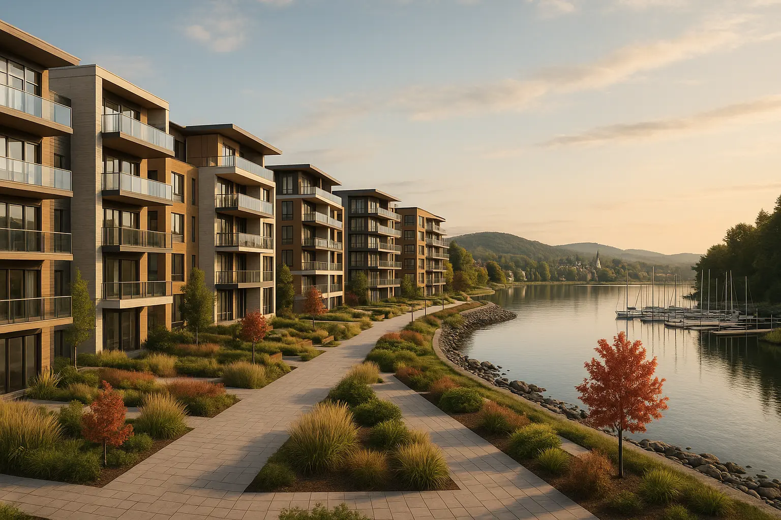 Condos neufs à louer à Caplan