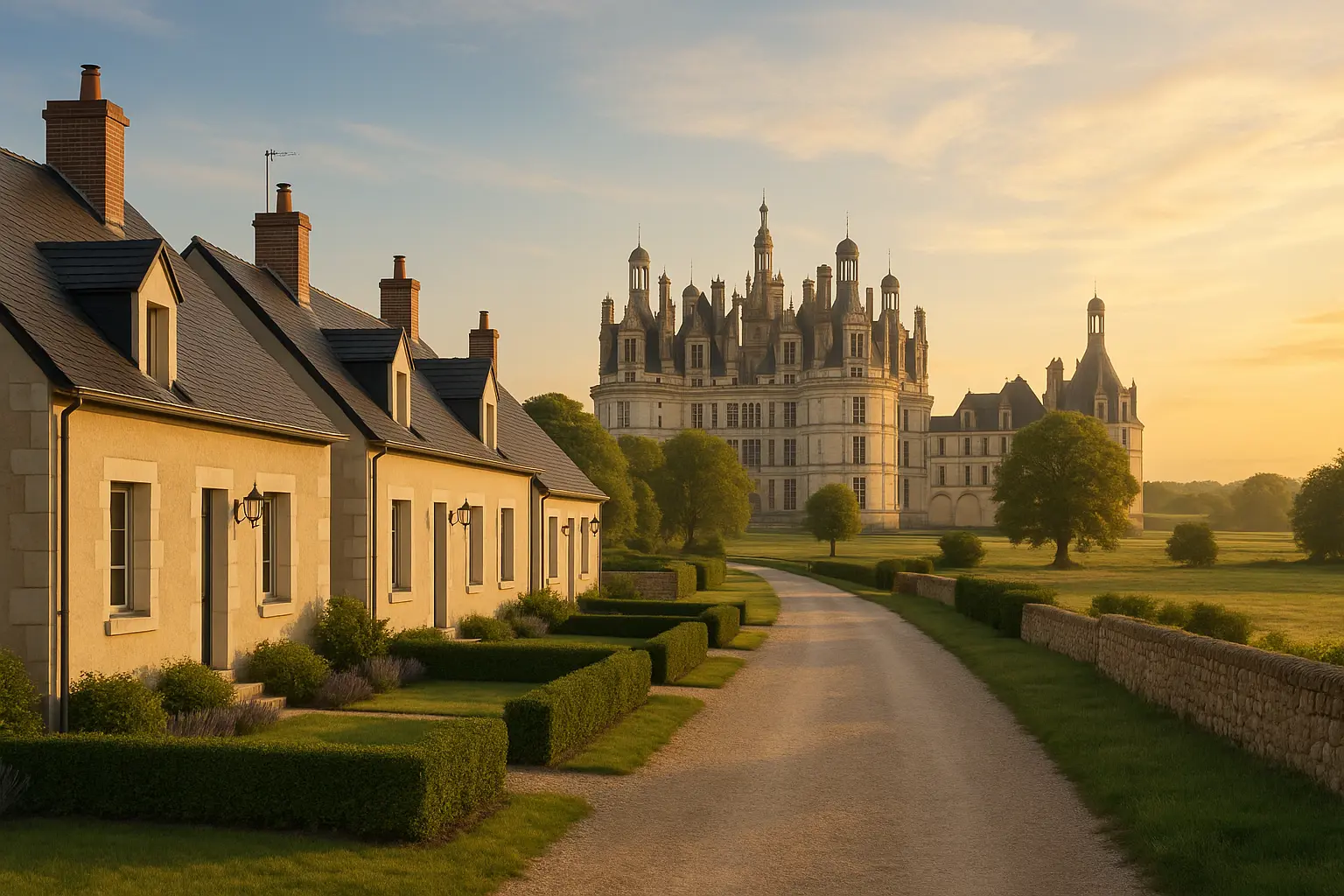 Maisons neuves à Chambord
