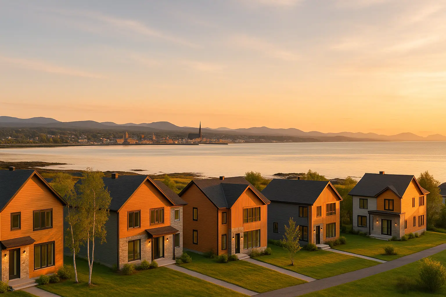 Maisons neuves au Bas-Saint-Laurent