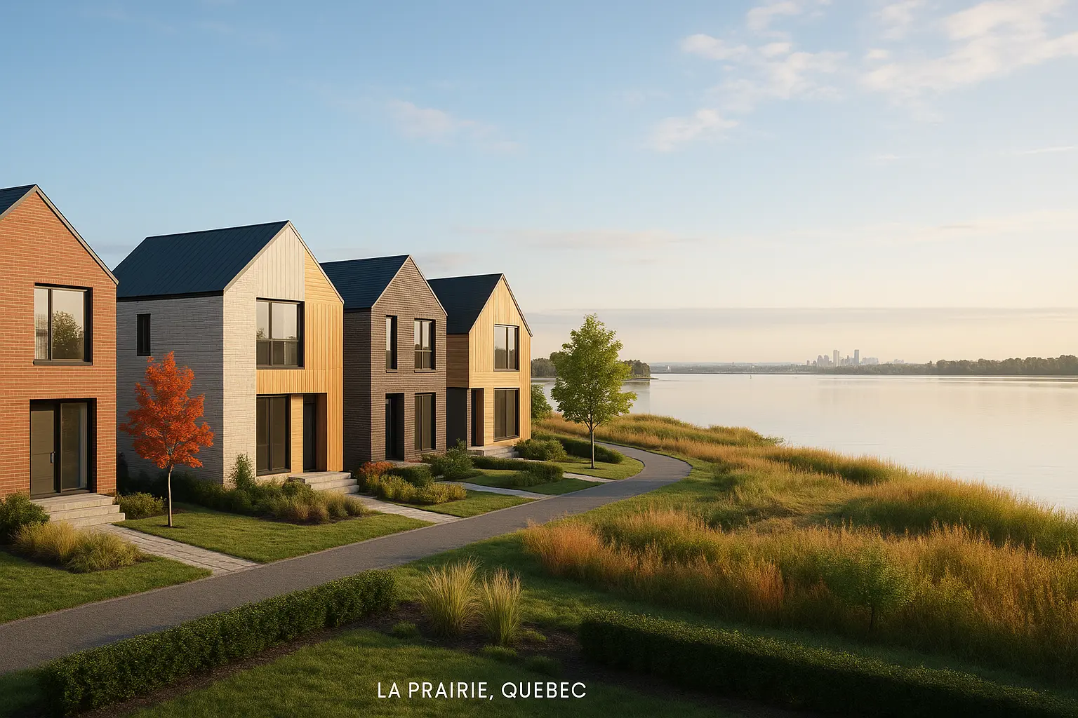 Maisons neuves à La Prairie