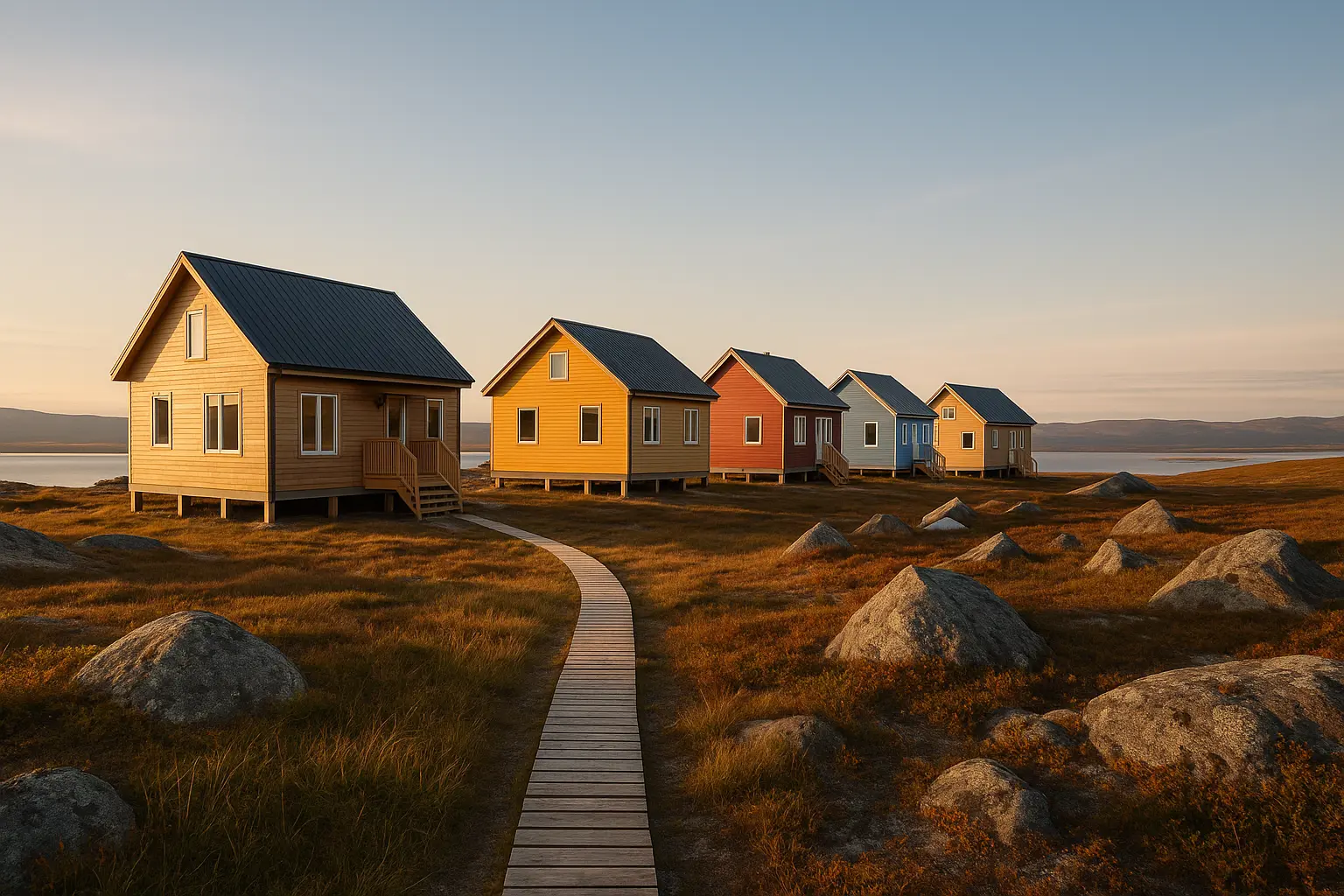 Maisons neuves à Kuujjuaq